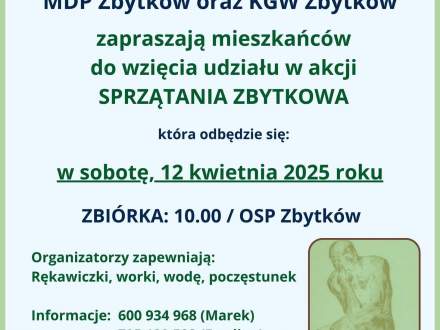 plakat Zbytków